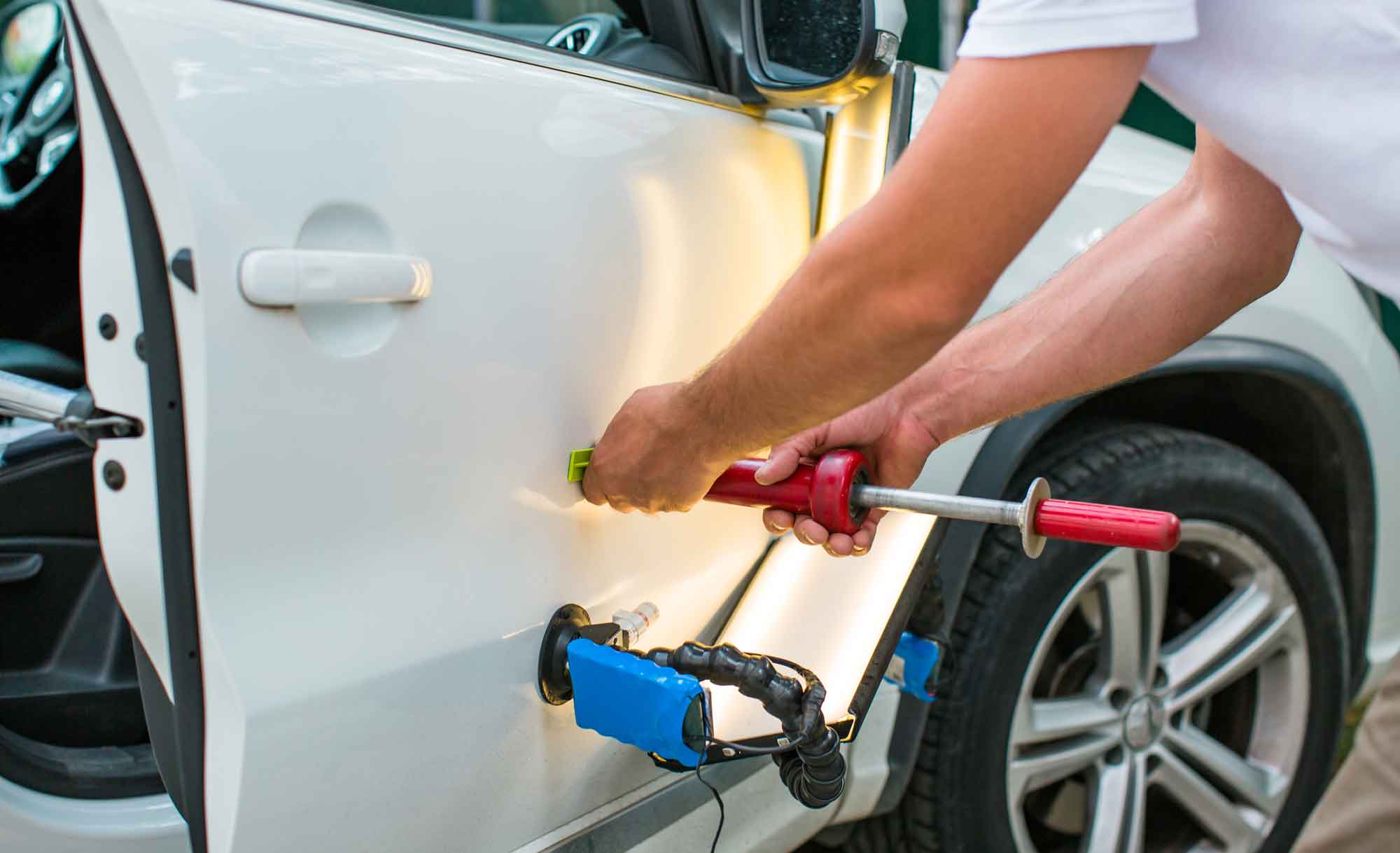 Paintless Dent Repair - Door Dent Repair 
